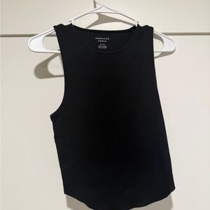 American Eagle Outfitters Classic Black Tank Top